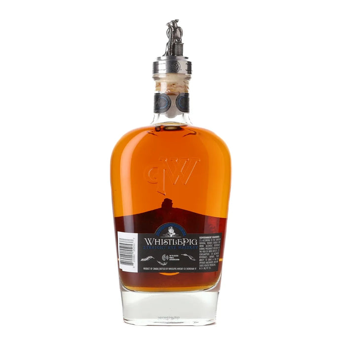 2022 WhistlePig The Boss Hog IX Siren's Song Straight Rye Whiskey 750ml Back