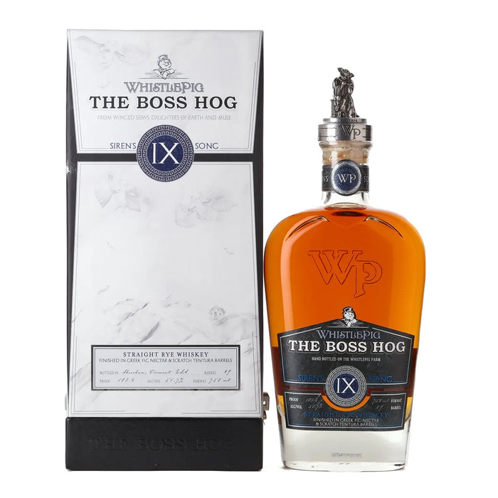 2022 WhistlePig The Boss Hog IX Siren's Song Straight Rye Whiskey 750ml