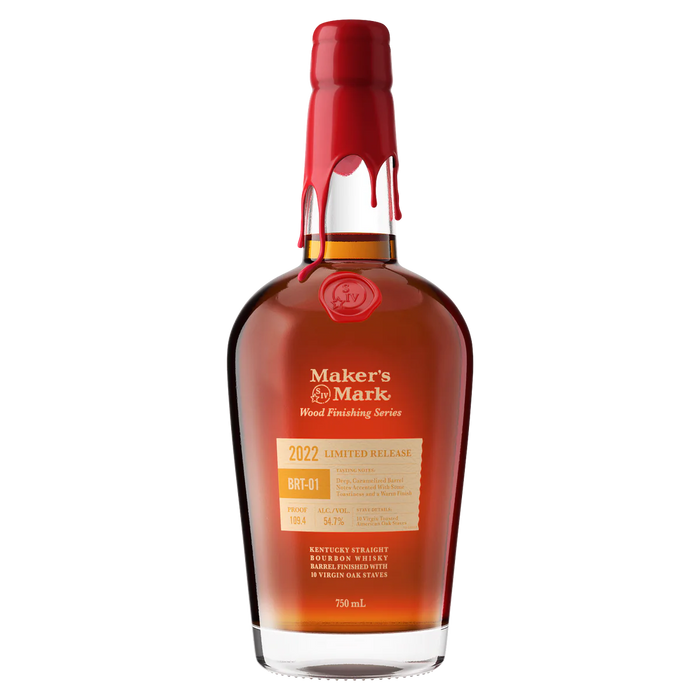 2022 Maker's Mark BRT-01 Wood Finishing Series Limited Release Kentucky Straight Bourbon Whisky 750ml