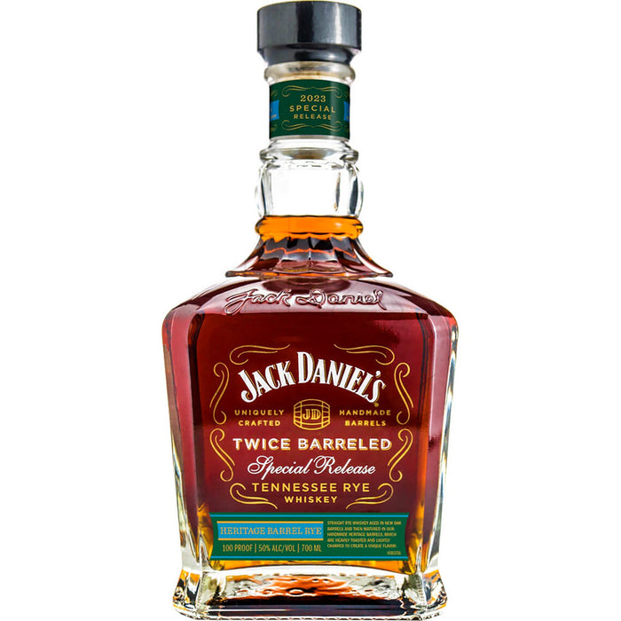 2023 Jack Daniel's Twice Barreled Heritage Barrel Tennessee Rye 700ml