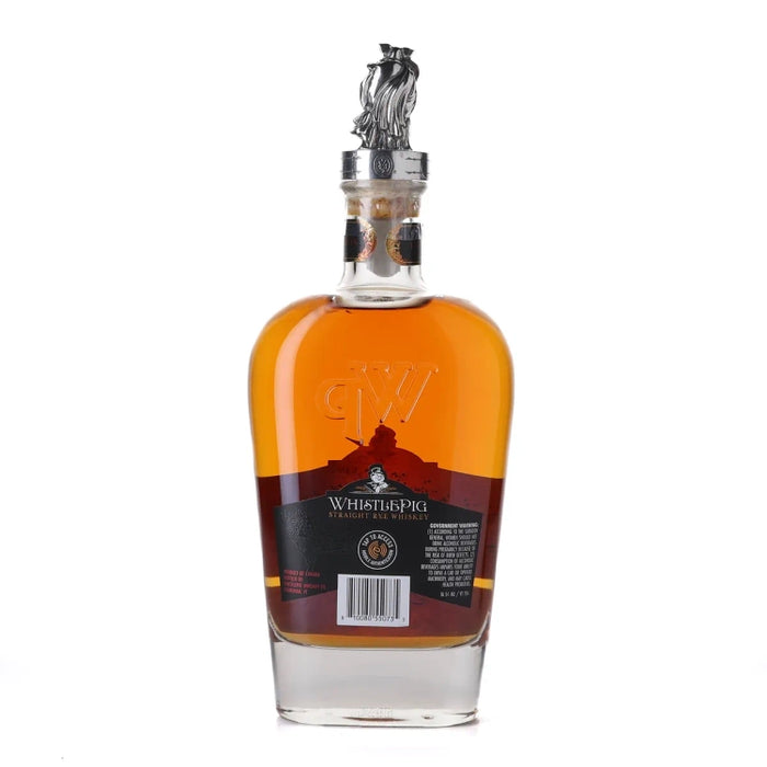 2023 WhistlePig The Boss Hog X The 10 Commandments Straight Rye 750ml Back