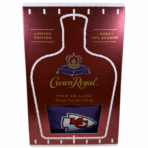 2024 Crown Royal Kansas City Chiefs Canadian Whisky 750ml Box