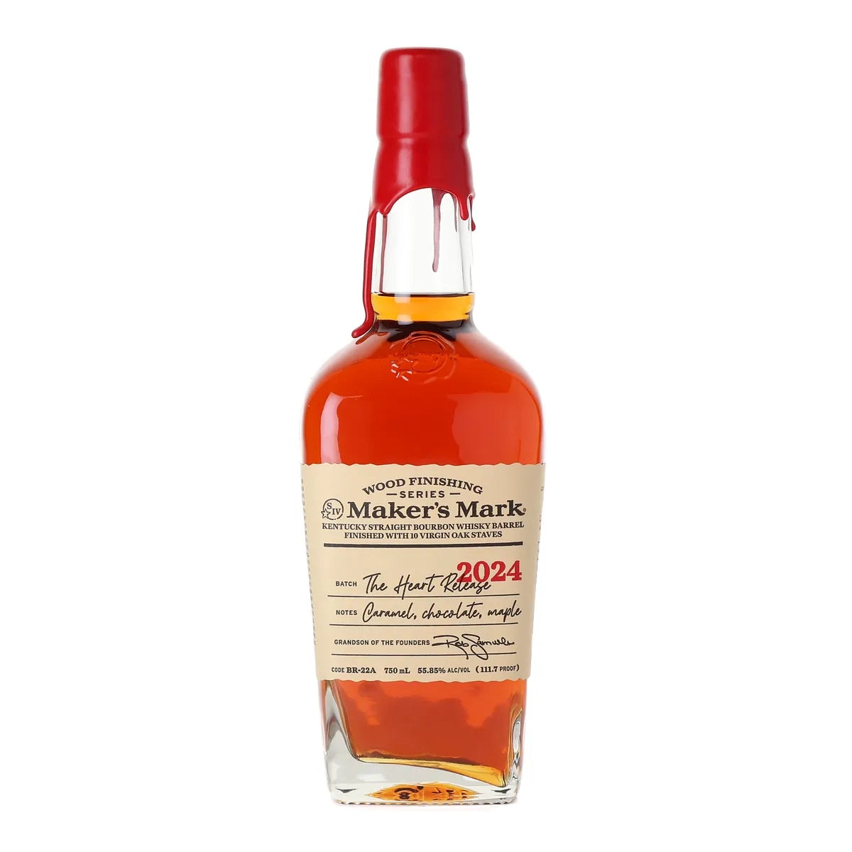 2024 Maker's Mark Wood Finishing Series The Heart Release Bourbon