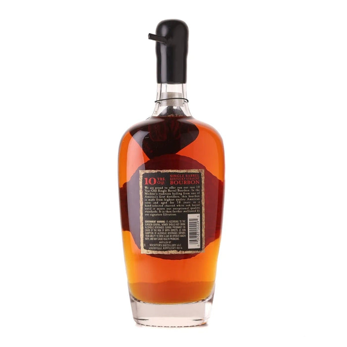 2024 Michter's 10 Year Old Single Barrel Bourbon Whiskey 750ml Back