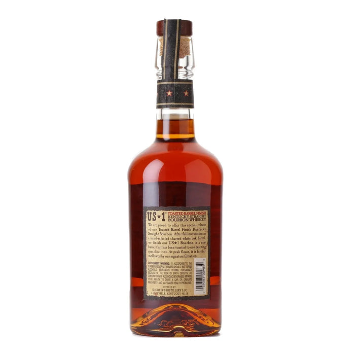 2024 Michter's US-1 Limited Release Toasted Barrel Finish Bourbon Whiskey 750ml Back