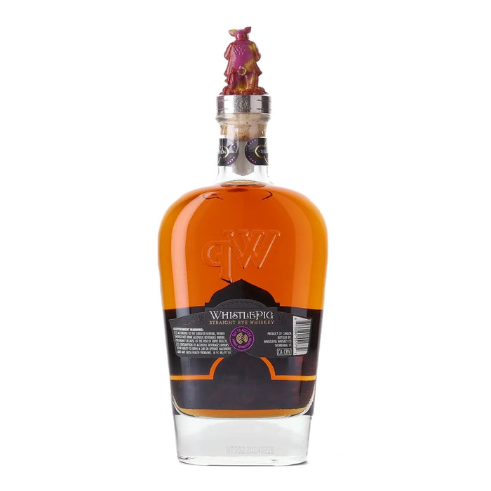 2024 WhistlePig The Boss Hog XI The Juggernaut Holi Edition Straight Rye Whiskey 750ml Back