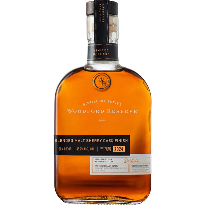 2024 Woodford Reserve Distillery Series Blended Malt Sherry Cask Finish Whiskey 375ml