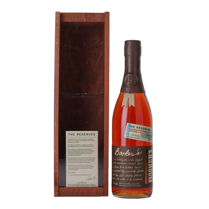 2025 Booker's The Reserves Kentucky Straight Bourbon Whiskey 750ml Box