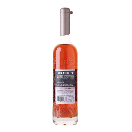 2025 Found North 10 Year Old Snow Day Cask Strength Whisky 750ml Back