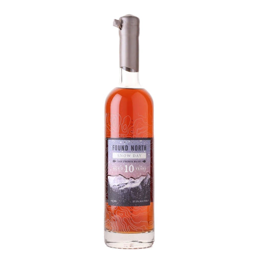 2025 Found North 10 Year Old Snow Day Cask Strength Whisky 750ml