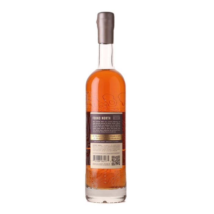 2025 Found North Hell Diver 17 Year Old Whisky 750ml Back