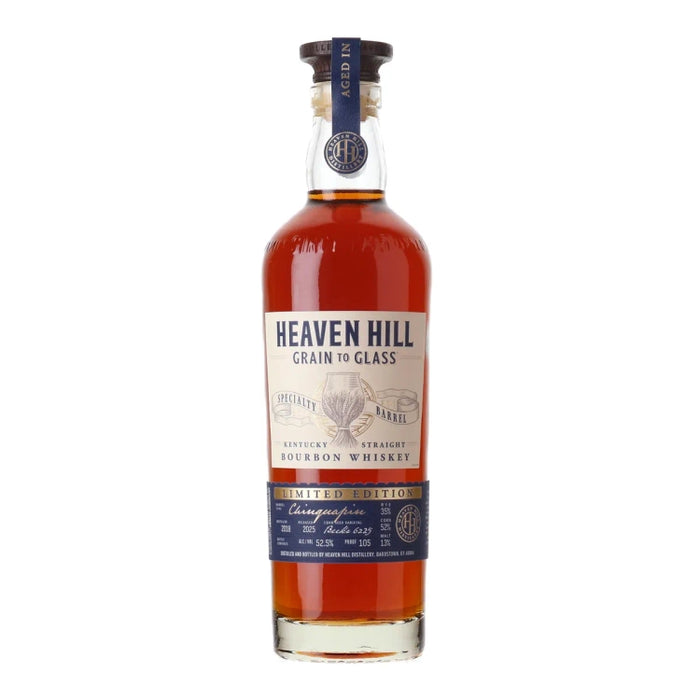 2025 Heaven Hill Grain to Glass Chinquapin Oak Kentucky Straight Bourbon Whiskey 700ml