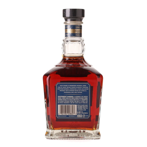 2025 Jack Daniel's Toasted Heritage Barrel Tennessee Whiskey 750ml Back