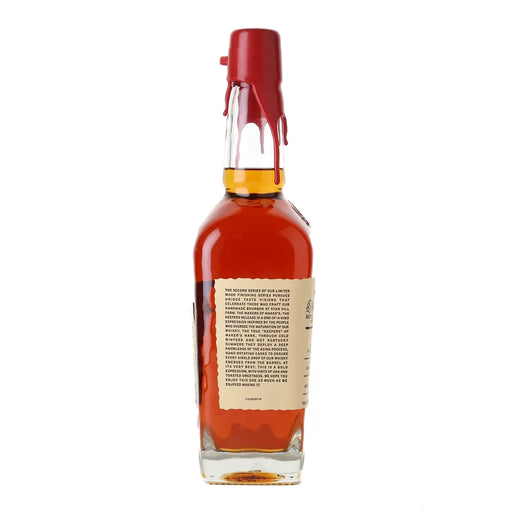 2025 Maker's Mark Wood Finishing Series The Keepers Release Bourbon Left Side