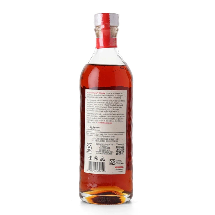 2025 Makers Mark Star Hill Farm American Wheat Whiskey 750ml Back