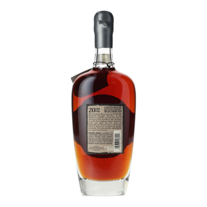 2025 Michter's 20 Year Old Single Barrel Bourbon Whiskey 750ml Back