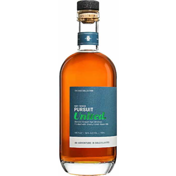 Pursuit United Sherry French Revere Oak Blended Straight Rye Whiskey 750ml