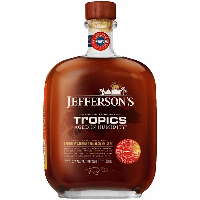 Jefferson's Reserve Tropics Aged in Humidity Kentucky Straight Bourbon Whiskey 750ml