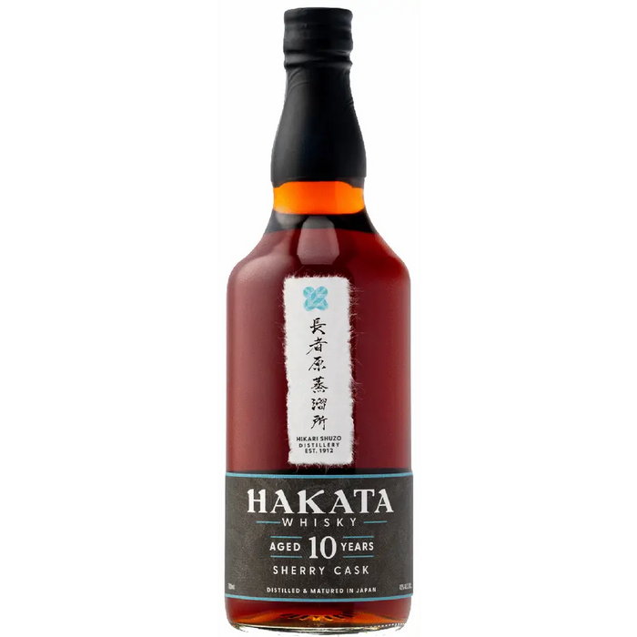 Hakata 10 Year Old Sherry Cask Finish Japanese Whisky 700ml
