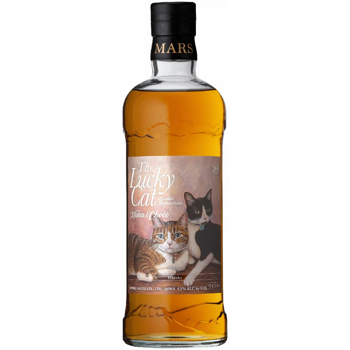 Mars The Lucky Cat Hana & Choco Blended Japanese Whisky 700ml