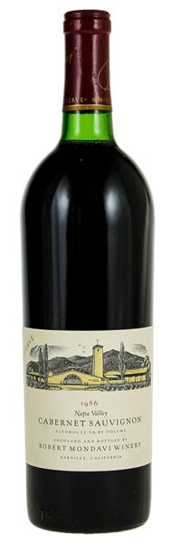 ワイン 1986 Robert Mondavi Cabernet Sauvignon 1986 Robert Mondavi Winery Reserve Cabernet Sauvignon 750ml - Cana