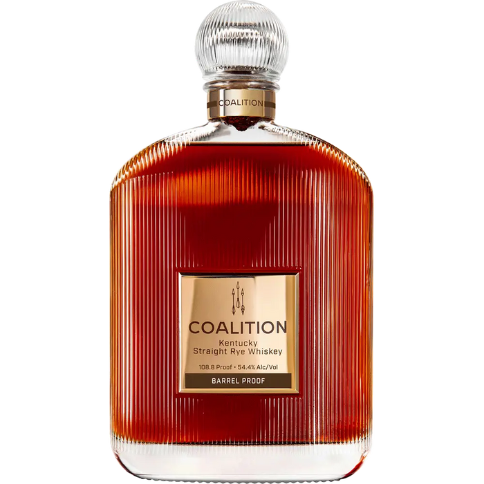 Coalition Barrel Proof Kentucky Straight Rye Whiskey 750ml