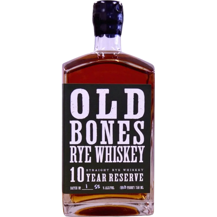 Backbone Old Bones 10 Year Reserve Straight Rye Whiskey 750ml