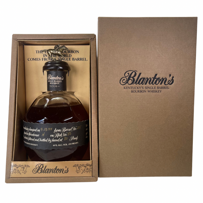 1994 Blanton's Black Label Single Barrel Kentucky Straight Bourbon Whiskey
