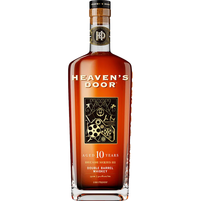 Heaven's Door Decade Series 10 Year Old Straight Bourbon Whiskey 750ml