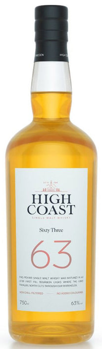 High Coast Sixty Three 63 Single Malt Whisky 750ml