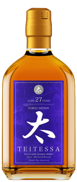 Teitessa 27 Year Old Purple Edition Single Grain Japanese Whisky 750ml