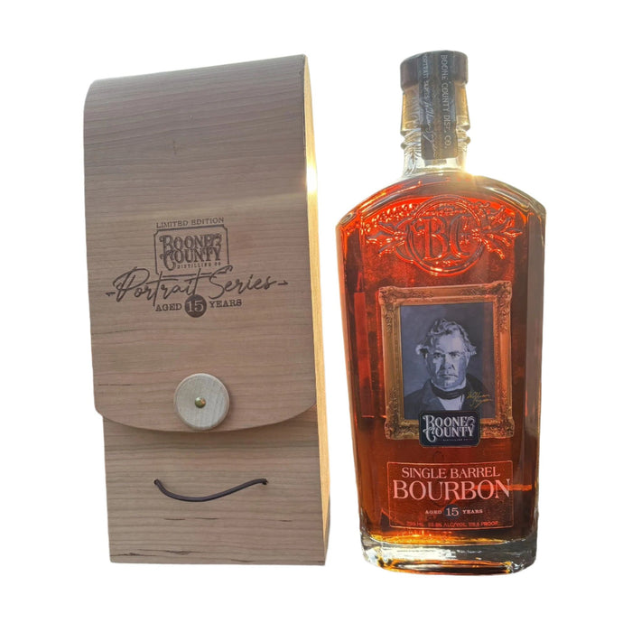 Boone County Portrait Series William Snyder 15 Year Old Straight Single Barrel Bourbon Whiskey 750ml