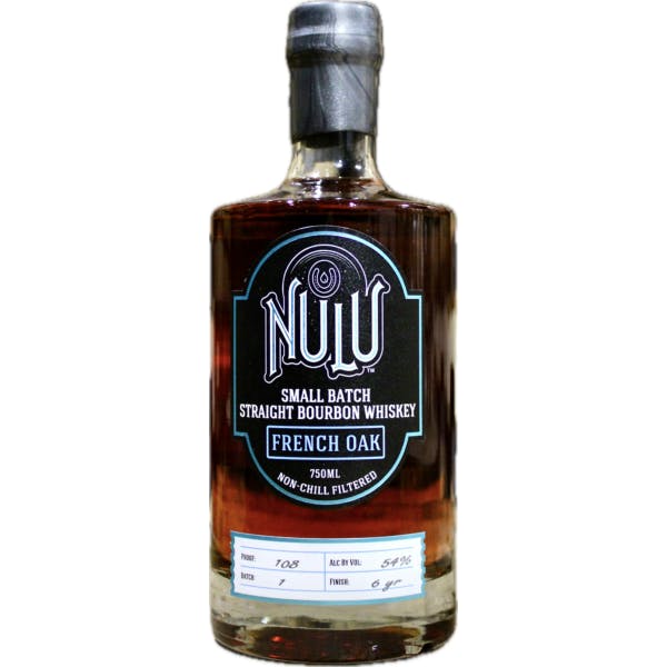Nulu Small Batch French Oak Straight Bourbon Whiskey 750ml