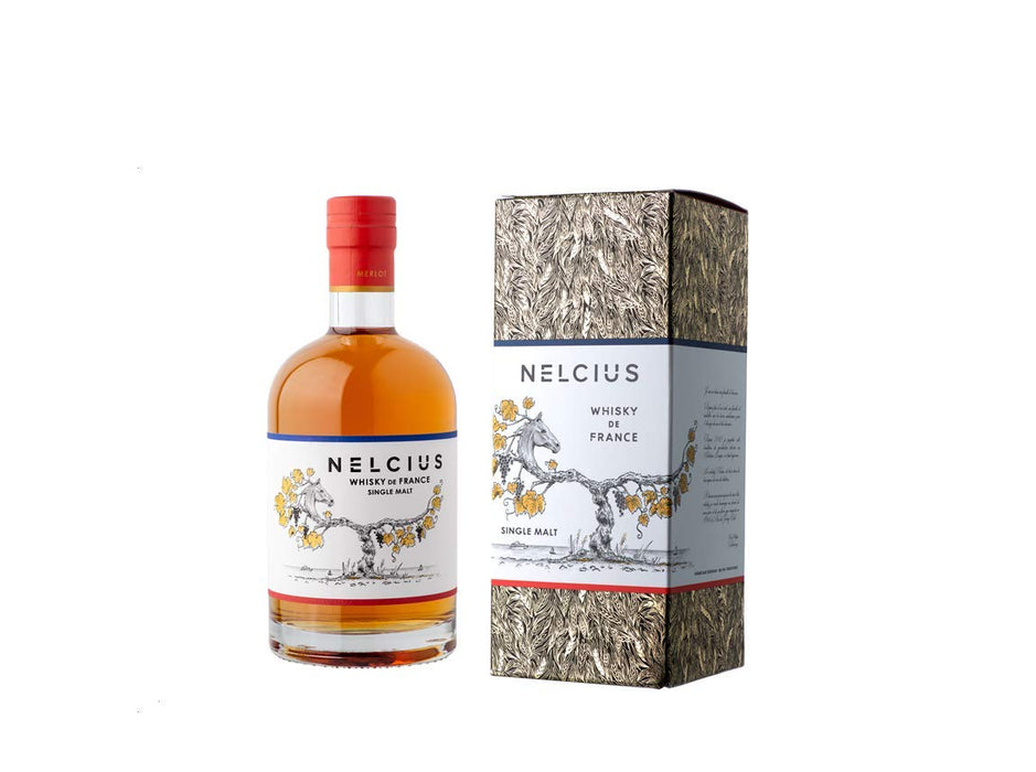 Nelcius Merlot Cask Finish Single Malt French Whisky 700ml