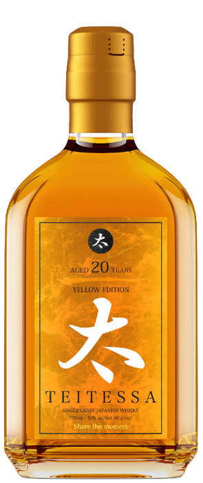 Teitessa 20 Year Old Yellow Edition Single Grain Japanese Whisky 750ml