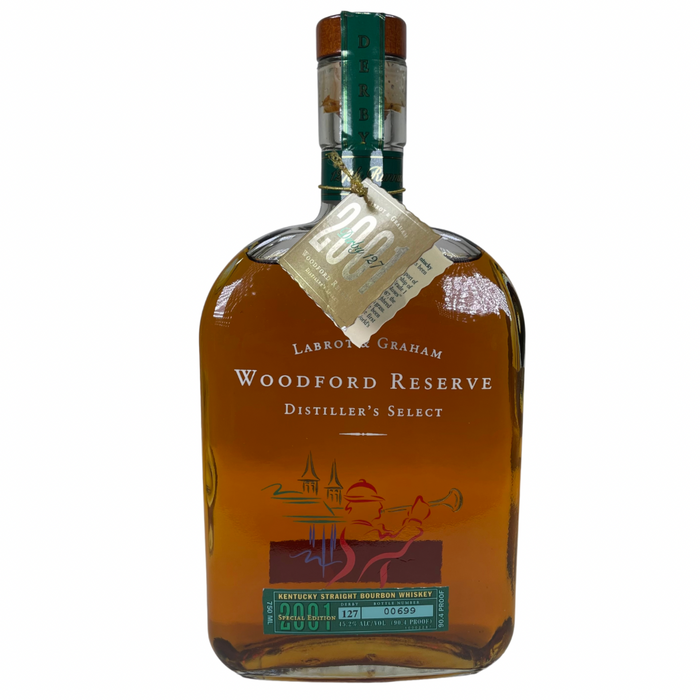 2001 Woodford Reserve Kentucky Derby 127th Edition Straight Bourbon Whiskey 1Lt.