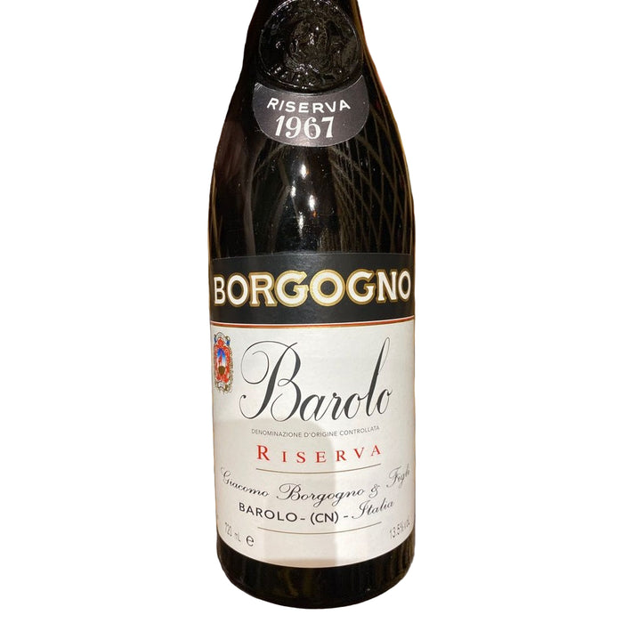 1967 Giacomo Borgogno & Figli Barolo Riserva DOCG 750ml