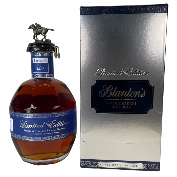 2019 Blanton's Blue Label Poland Special Release Single Barrel Kentucky Straight Bourbon Whiskey