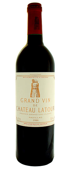 1986 Chateau Latour Pauillac 750ml