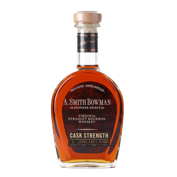 A. Smith Bowman Cask Strength Straight Bourbon Whiskey 750ml