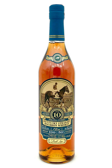 Calumet Farm Bull Lea 10 Year Old Kentucky Straight Bourbon Whiskey 750ml