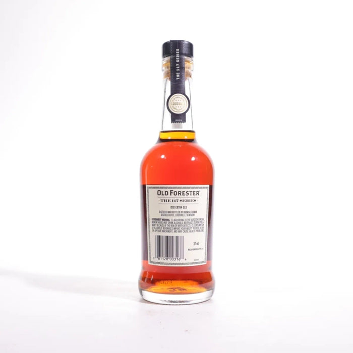 1910 Old Forester 117 Series Extra Old Batch 001 Kentucky Straight Bourbon Whisky 375ml