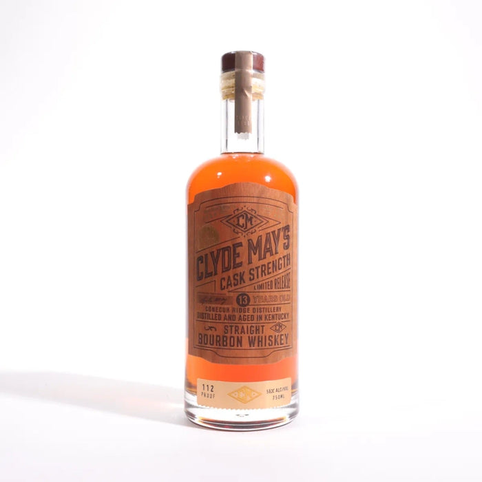 Clyde May's Limited Release Cask Strength 13 Year Old Bourbon Whiskey 750ml