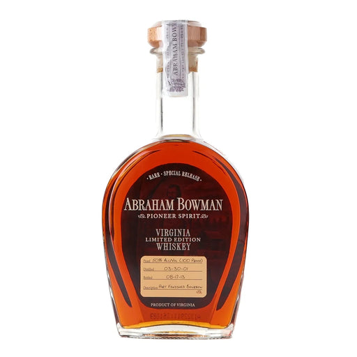 Abraham Bowman 12 Year Old Port Finished Virginia Whiskey 750ml