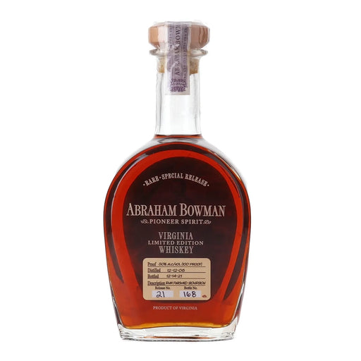 Abraham Bowman 15 Year Old Rum Finished Virginia Whiskey 750ml