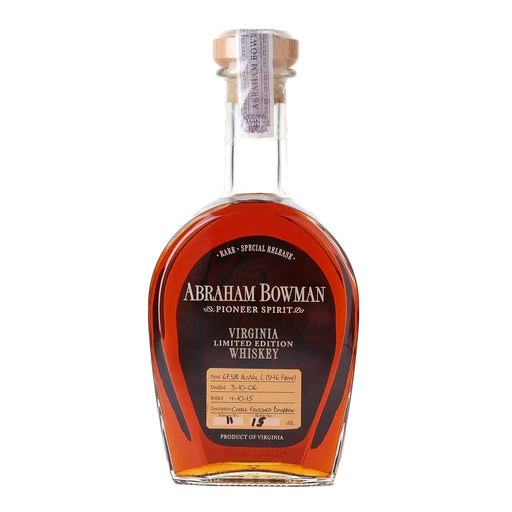 Abraham Bowman Coffee Finished Virginia Whiskey 750ml