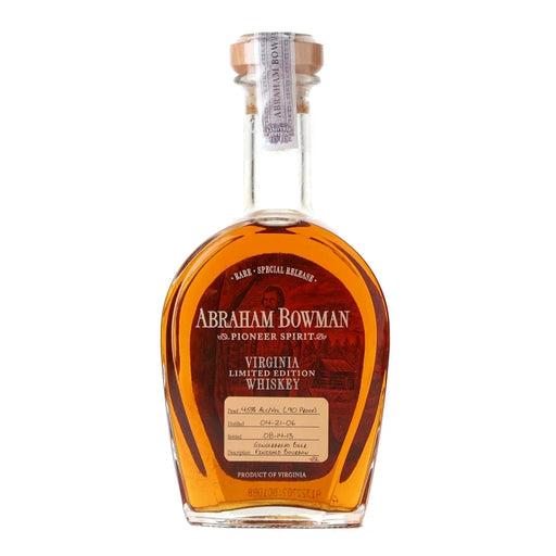 Abraham Bowman Gingerbread Beer Finished Virginia Whiskey 750ml
