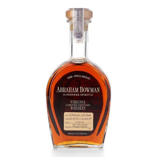 Abraham Bowman Last Millennium 13 Year Old Virginia Whiskey 750ml