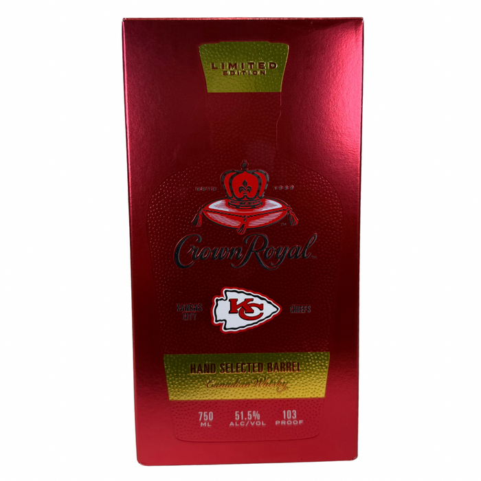 Crown Royal Limited Edition Kansas City Chiefs Hand Selected Canadian Whisky 750ml