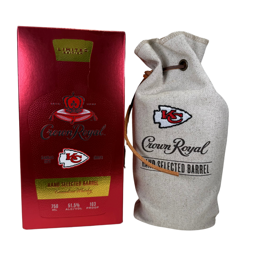 Crown Royal Limited Edition Kansas City Chiefs Hand Selected